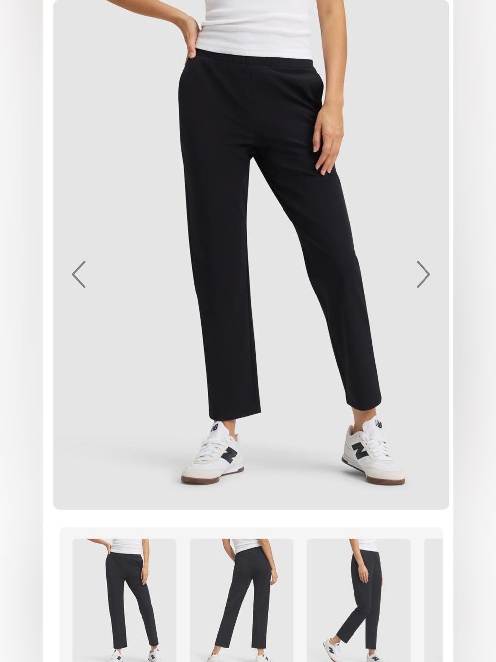 cozy earth Women’s Always Black Cropped Pant